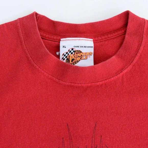 VTG Winners Circle Red Y2K Dale Earnhardt Jr Driver of the Budweiser Chevy  Tee - Picture 8 of 11